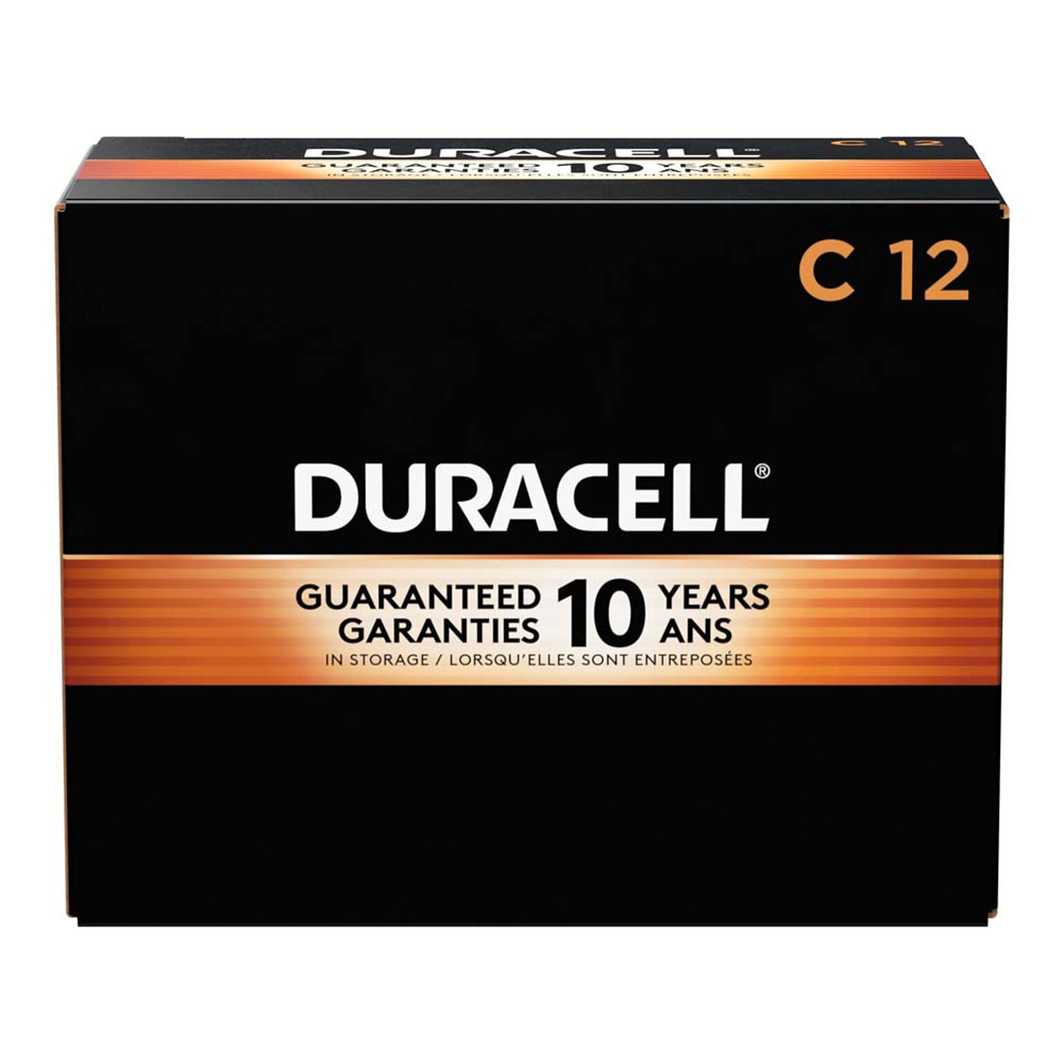 Duracell Coppertop C Alkaline Batteries, 12/Pack (MN1400)