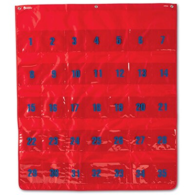 Learning Resources 35-Pocket Multi-Use Storage Pocket Chart, 29 36 (LER0056)