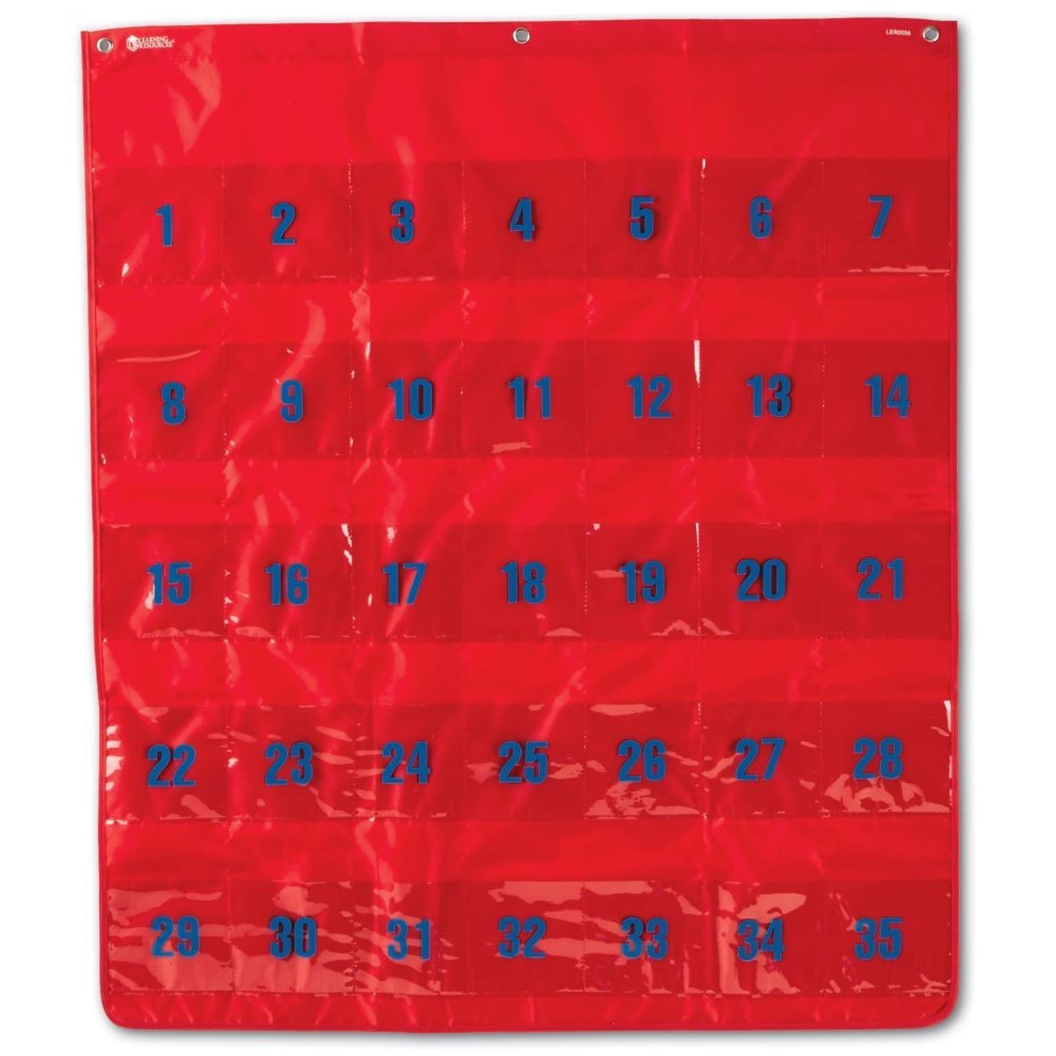 Learning Resources 35-Pocket Multi-Use Storage Pocket Chart, 29 36 (LER0056)