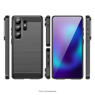 SaharaCase Venture Series Phone Case for Samsung Galaxy S26 Ultra, Shock Absorbing, Black (CP01142)