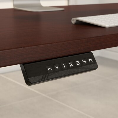 Bush Business Furniture Move 60 Series 27''-47'' Adjustable Standing Desk, Harvest Cherry (M6S4830CSSK)