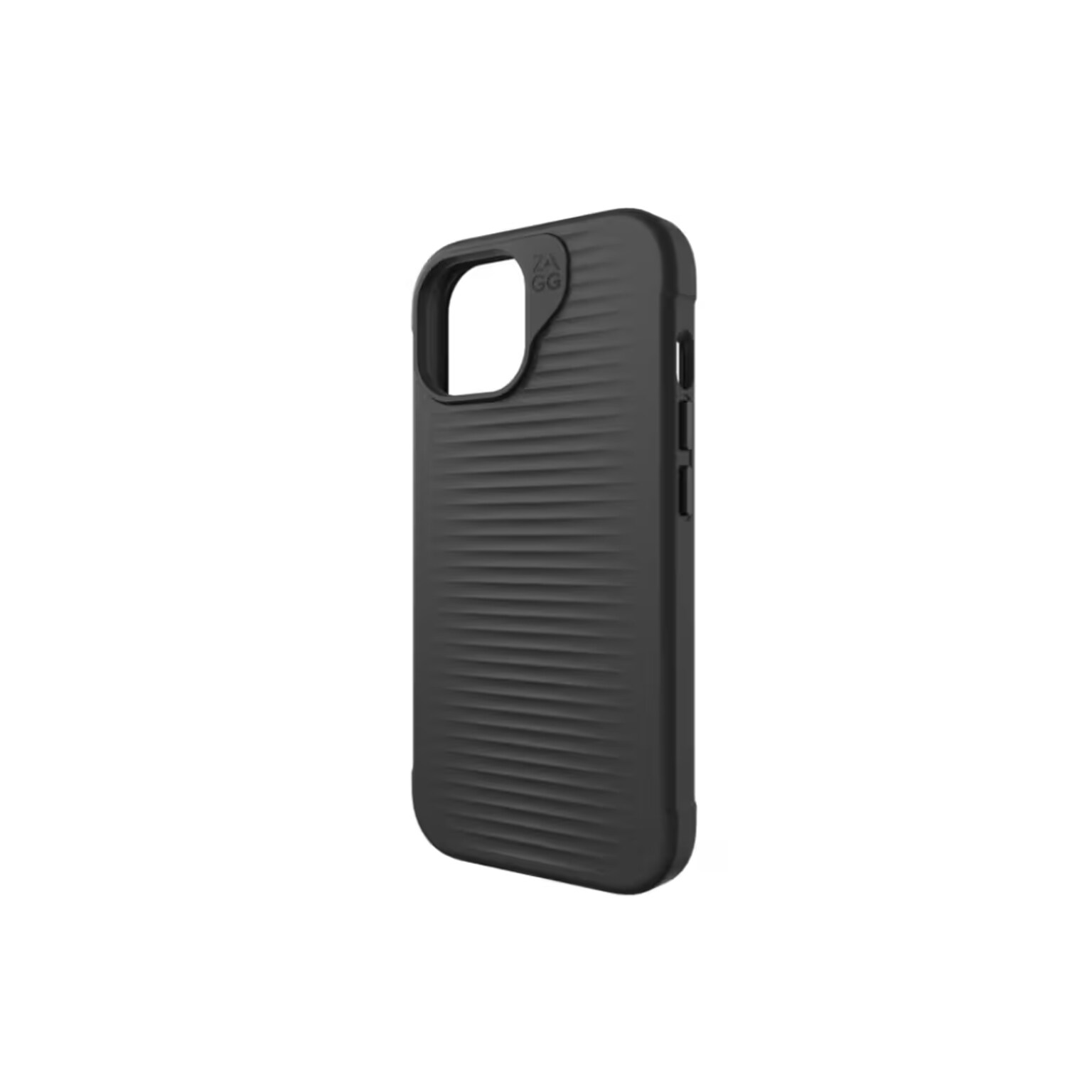 Zagg Luxe Snap MagSafe Rugged Case for iPhone 15 Pro Max, Shock Absorbing, Black (702311723)