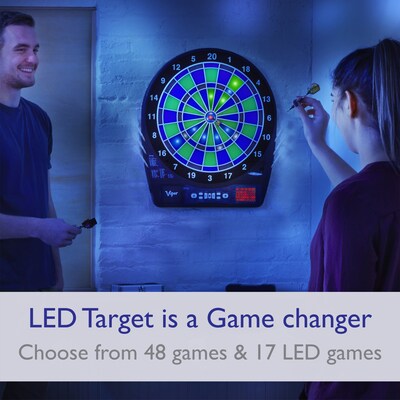 Viper Ion Illuminated Electronic Dartboard, 15.5" Regulation Target (42-0003)