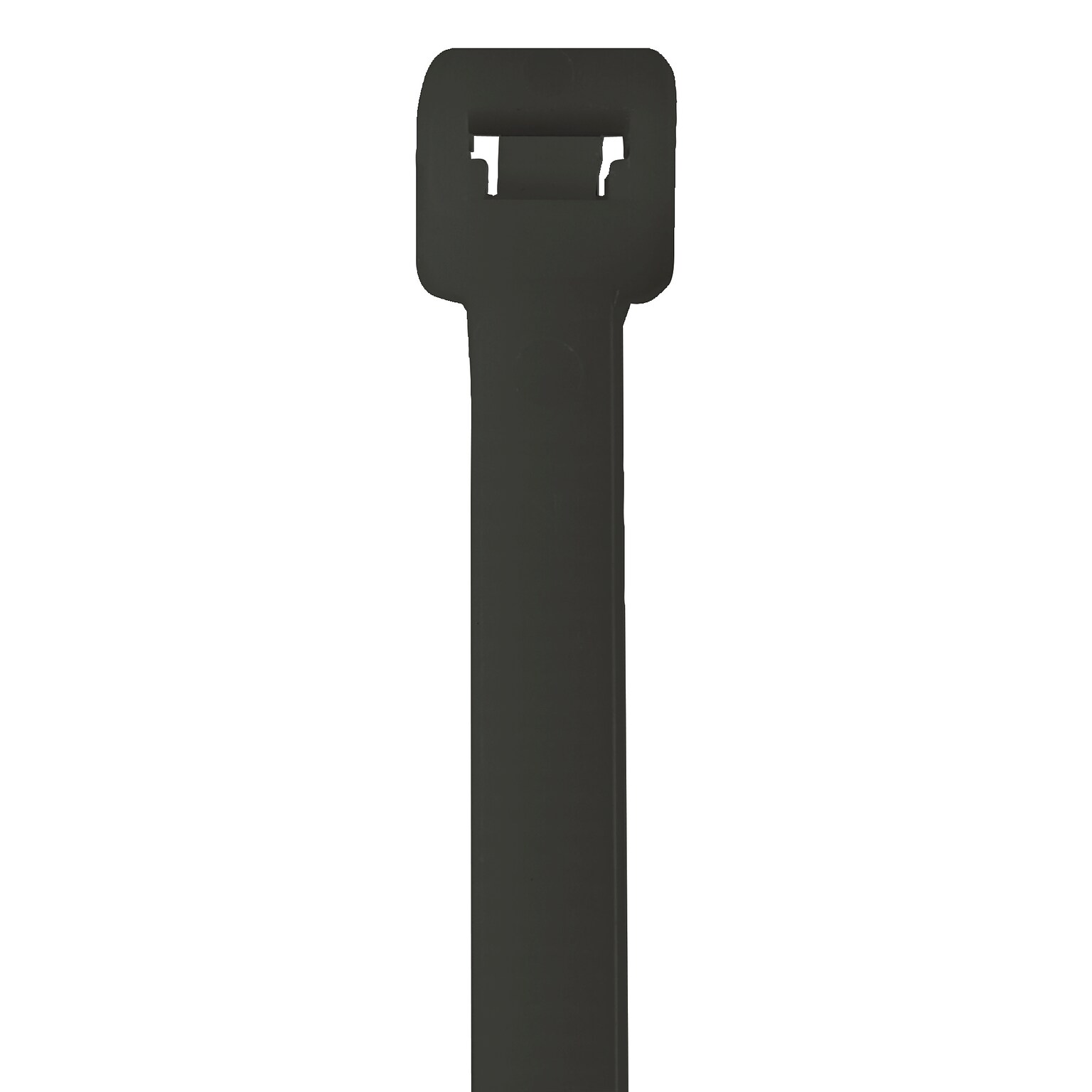 Box Partners Cable Ties, Black, 100/Case (CTUV8120)