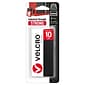 Velcro® Brand Industrial Strength 2" x 4" Hook & Loop Fastener Strips, Black, 2/Pack (90199)