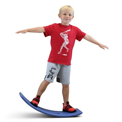 Bouncy Bands Seesaw Sensory Integration Balance Board, Blue (BBABCSAW)