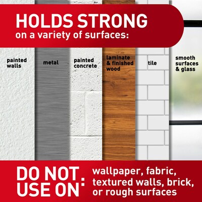 Command Assorted Size Picture Hanging Strips, 12 Pairs/Pack (17209-ES)