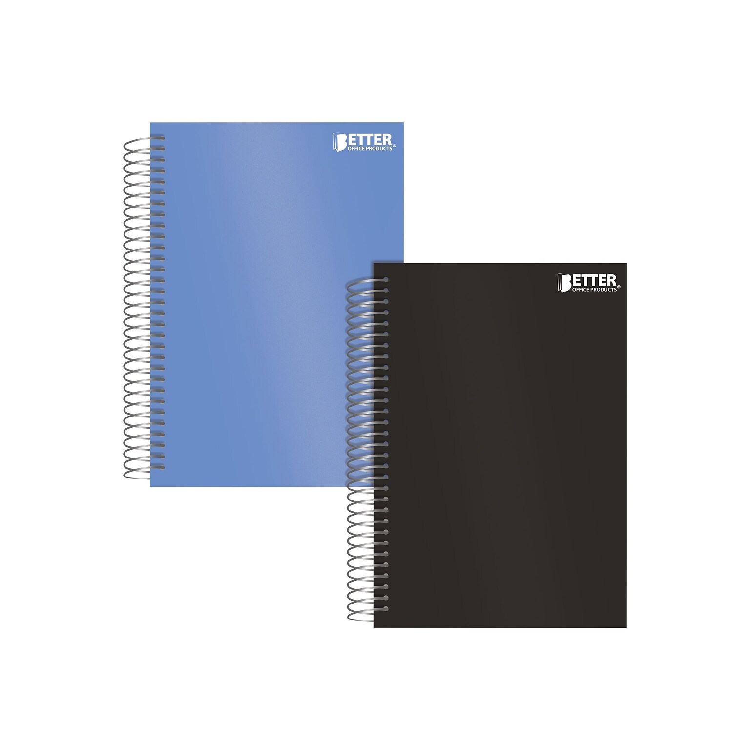 Better Office 1-Subject Notebooks, 4.38 x 7, College Ruled, 100 Sheets, 2/Pack (25792-2PK)