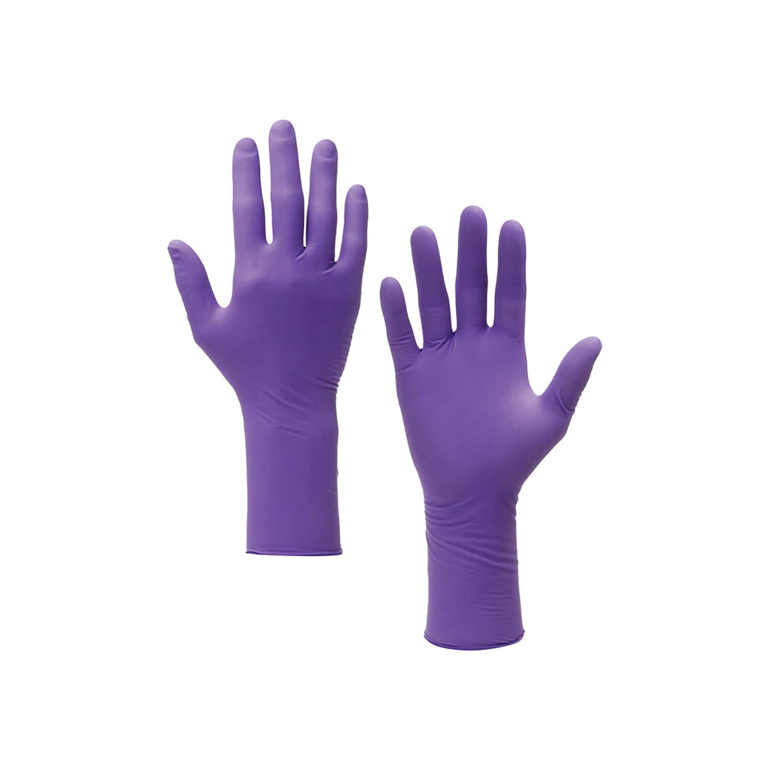 Kimtech Purple Nitrile Powder Free Exam Gloves, Latex Free, Small, Purple, 100 Gloves/Box (55081)