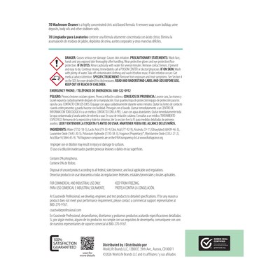 Coastwide Professional Washroom Cleaner 70, 3.78L, 4/Carton (CW700001-A)