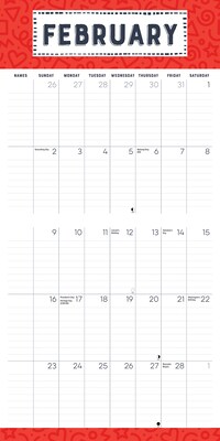 2025 Willow Creek Family Planner 12" x 12" Monthly Wall Calendar (42861)
