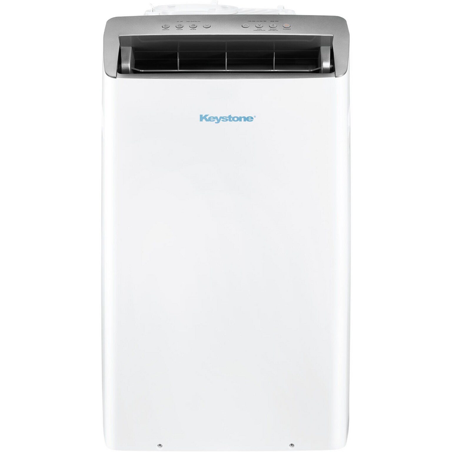 Keystone 115-Volt 12,000 BTU ASHRAE (10,000 BTU DOE) Portable Air Conditioner with Remote, White (KSTAP10PINV)