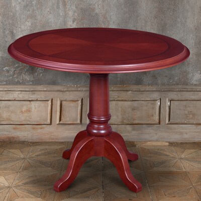 Regency 42 Prestige Round Conference Table, Mahogany (TVCTR42MH)