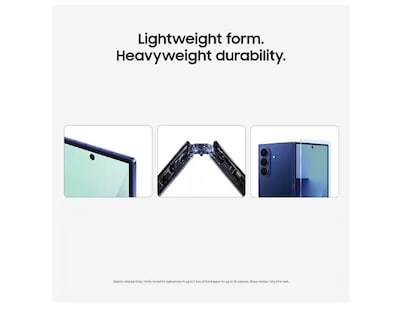 Samsung Galaxy Z Fold7 5G Smartphone Cell Phone, 512GB, Silver Shadow (SM-F966UZSEXAA)