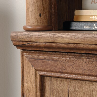 Sauder Palladia 72"H 5-Shelf Bookcase, Vintage Oak (420609)