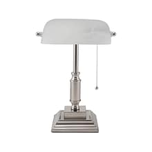 V-Light LED Desk Lamp, 14.8H, White Brushed Nickel (8VS688029BN)