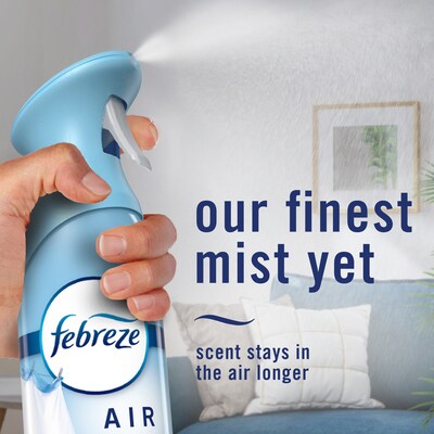 Febreze Air Mist Air Freshener Spray, Heavy Duty Crisp Clean Scent, 8.1 oz., 3/Pack (5617/46010)