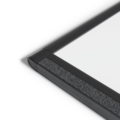 U Brands Magnetic Painted Steel Dry-Erase Whiteboard, Aluminum Frame, 4' x 3' (3011U00-01)