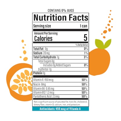 Bubbl'r Antioxidant Passion Fruit Wond'r Flavored Sparkling Water, 12 oz., 12 Cans/Pack (WIC39922)