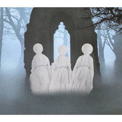 Haunted Hill Farm Light-up Ghost Trio (HHGHST-1STL)