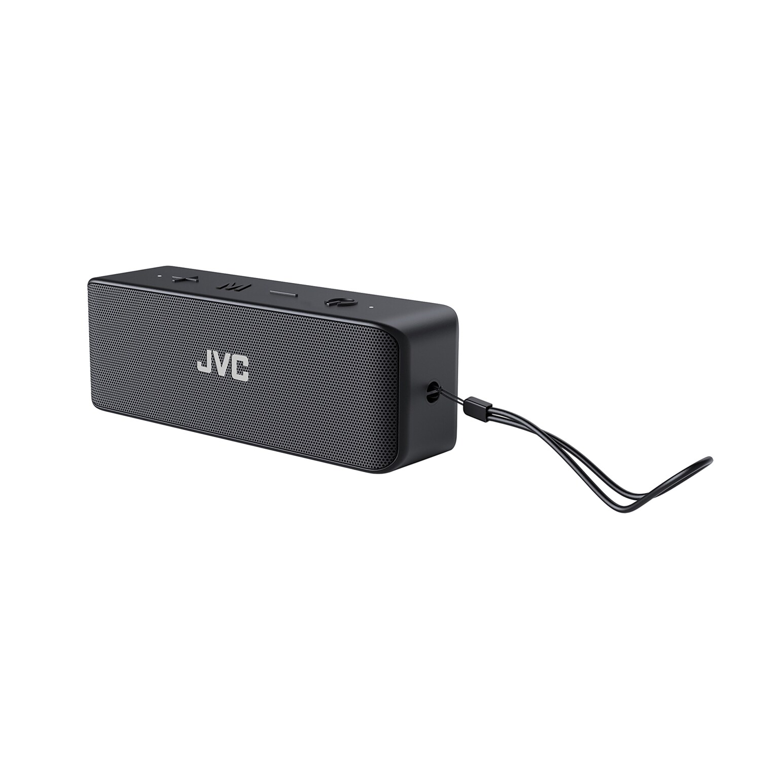 JVC True Wireless Bluetooth Portable Stereo Speaker, Waterproof, Black (SPS-Q4BT)