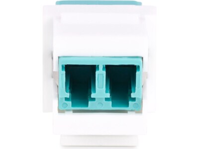 StarTech LC to LC Coupler, Female to Female, White (DMFKSLCLCCOUPLER)