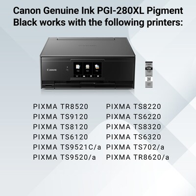 Canon PGI-280 XL Black High Yield Ink Cartridge (2021C001)