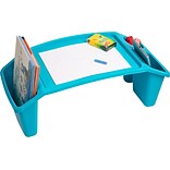 Mind Reader 23 x 11.75 Plastic Kids Lap Desk, Blue (KIDLAP-BLU)