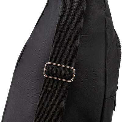 DUKAP Beekle Polyester Sling Bag, Black (BDK-BEE-BLK)