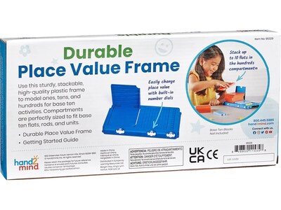 hand2mind Durable Place Value Frame (95329)