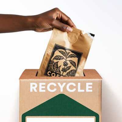 TerraCycle Cardboard Coffee Bags Zero Waste Box, 21 Gallon, Natural Kraft (CS115-M)