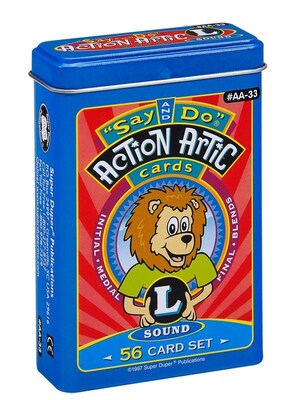 Super Duper® Say and Do® L Action Artic Cards