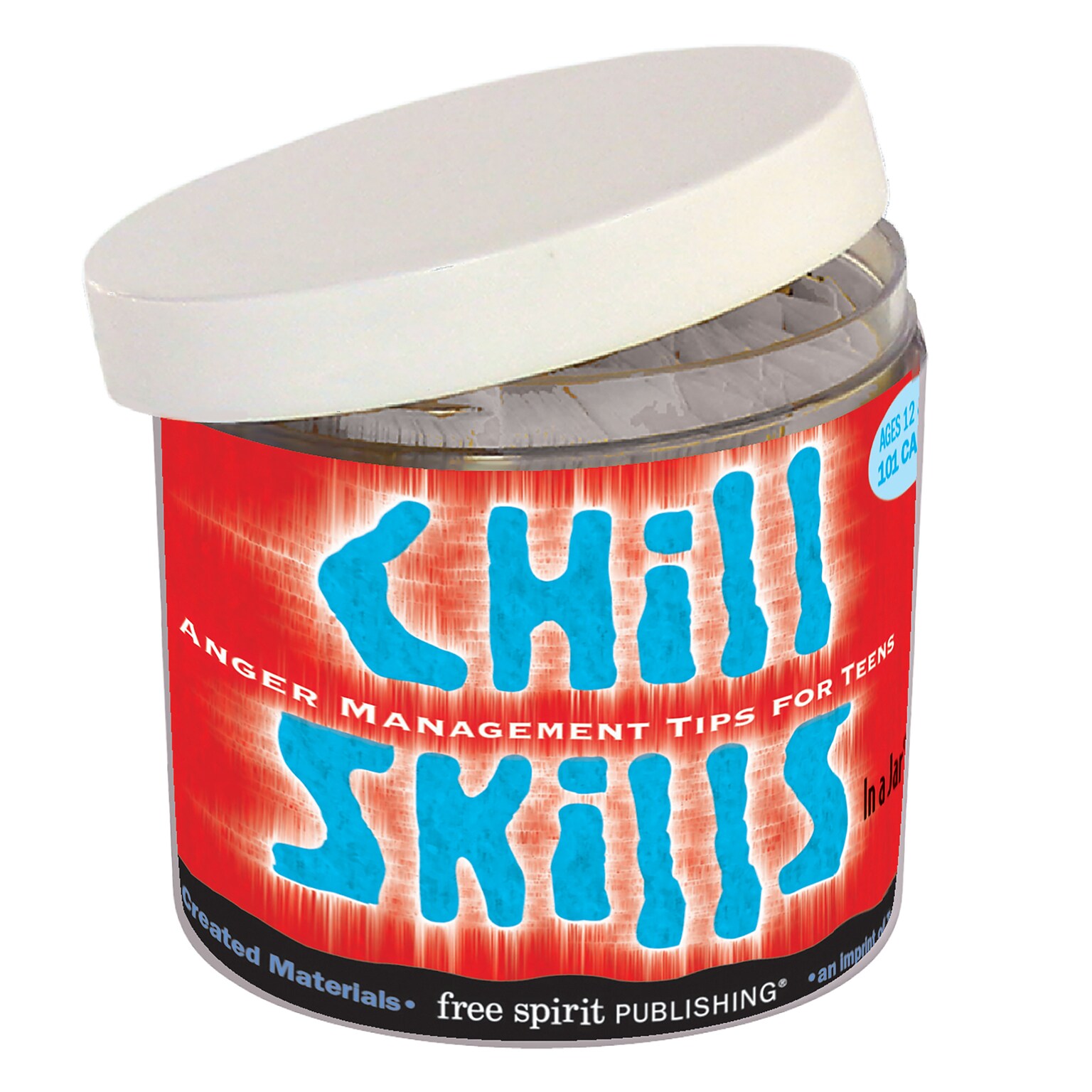 Free Spirit Publishing Chill Skills In a Jar, Multicolored (SEP140952)