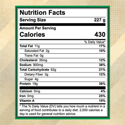 El Monterey Chicken Fajita Burrito, 8 oz, 12/Pack (220-02480)