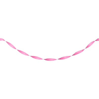 Creative Converting Touch of Color Streamer, Candy Pink, 12/Pack (073042)