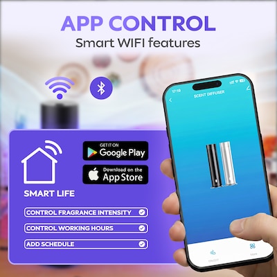 iFab 96L Nebulizing Aromatherapy Essential Oil Diffuser, 4 oz. (ISM96LBK)