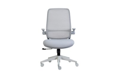Tempur-Pedic Stratus Ergonomic Mesh/Fabric Swivel Executive Chair, Ash (TP-STRATUS-ASH)