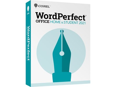 Corel WordPerfect Office Home & Student 2021 for 1 User, Windows, Download (ESDWP2021HSEF)