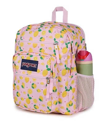 JanSport Big Student Laptop Backpack, Large, Lemonade Stand Pink (JS0A47JKA3C)
