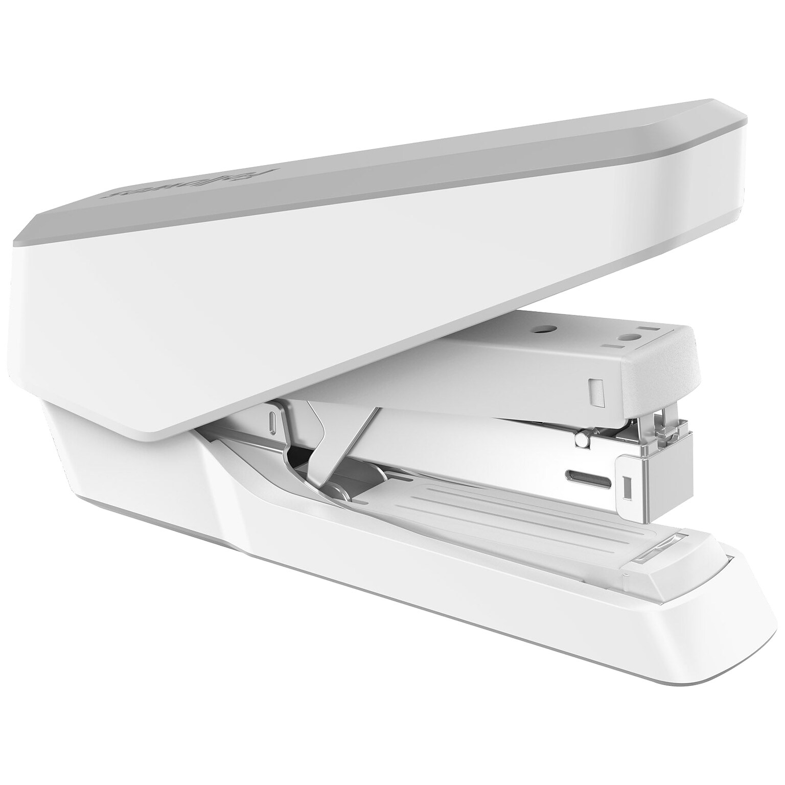 Fellowes LX870 EasyPress Desktop Stapler, 40-Sheet Capacity, Staples Included, White (LX870WHITE)