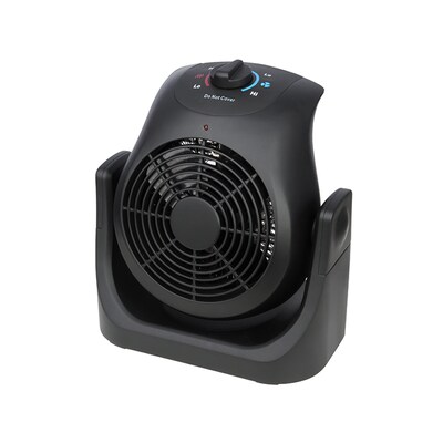Techni Home Dual Comfort 2-in-1 Desk Fan, 2 Speed, Black (RTA-21H-FAN)