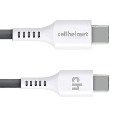 cellhelmet USB-C Car Charger for Multiple Brands, 30W, White (PK-201)