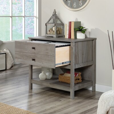 Sauder Cottage Road Lateral File Cabinet, Letter/Legal Size, 30"H x 32"W x 22"D, Mystic Oak (427298)