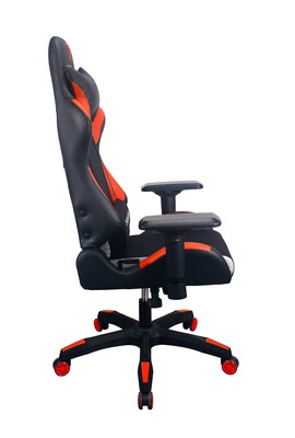 Raynor Group Energy Pro Series Fabric/Polyurethane Gaming Chair, Black/Red (G-EPRO-RED)