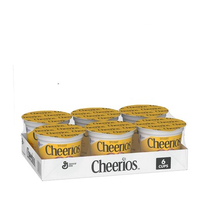 Cheerios Whole Grain Oat Cereal, 1.3 oz., 6/Box (GEM13896)
