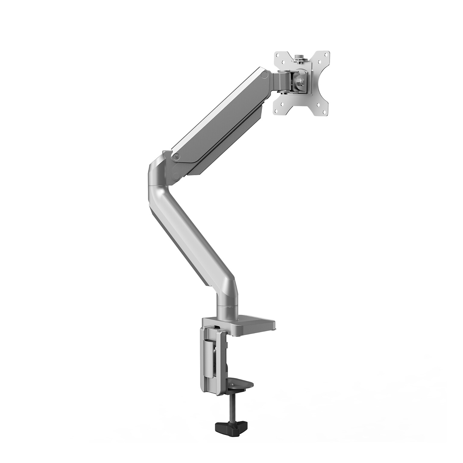 Fellowes Platinum Series Adjustable Arm, Up to 32 Monitor, Silver (8056401)