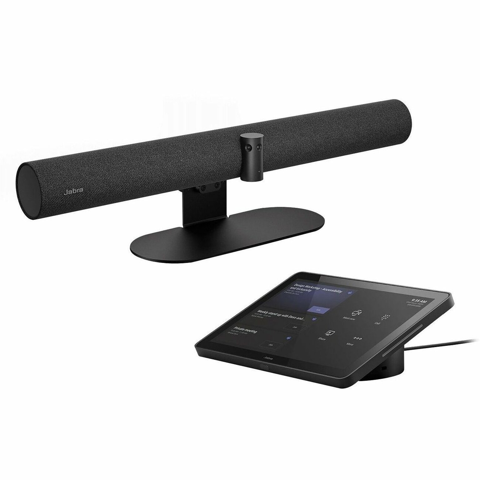 Jabra PanaCast 50 4K 13MP Video Bar System, Desktop/Wall Mount, Black (8501-232)