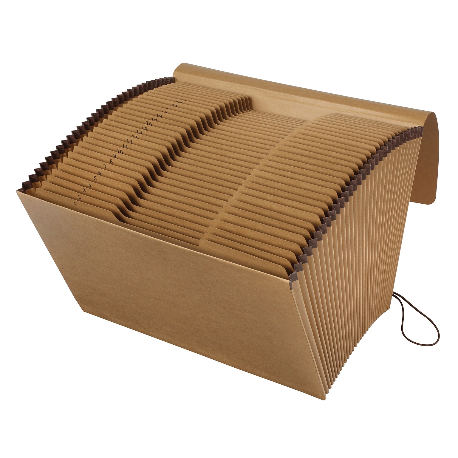 Pendaflex Essentials 1-31 Expanding File, 31 Pockets, Kraft, Legal, Brown