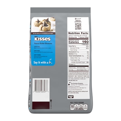 HERSHEYS KISSES Milk Chocolate Candy Party Pack, 30 oz. (HEC13480)