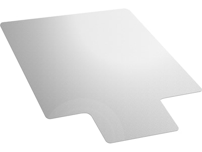 Cleartex Advantagemat Plus Hard Floor Chair Mat with Lip, 36 x 48, Clear APET (NCCMFLAS0003)